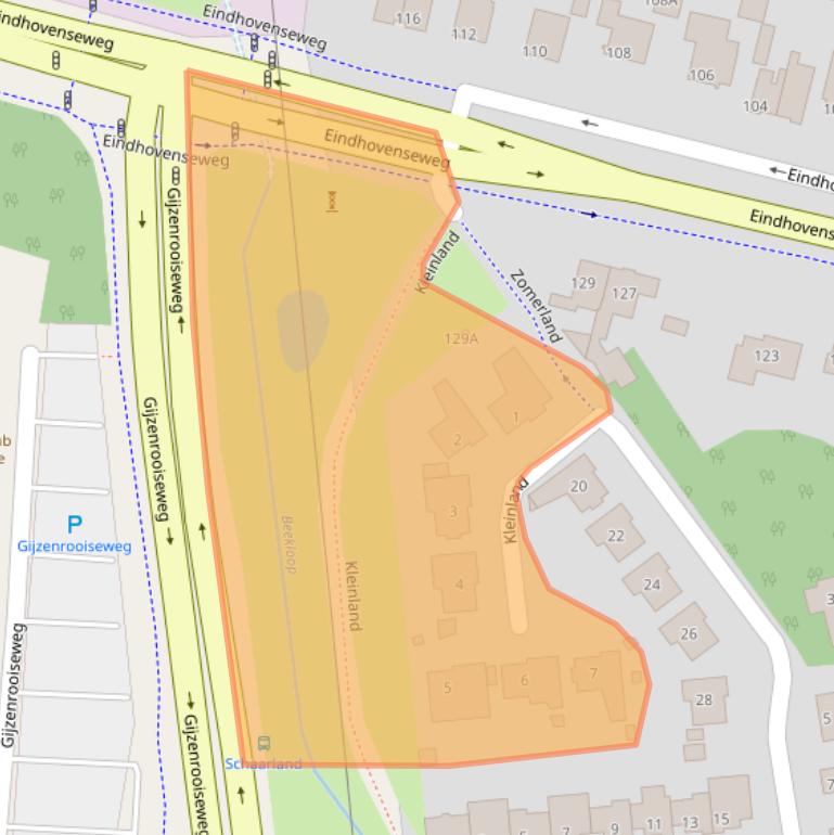 Kaart van postcodegebied 5663JP.