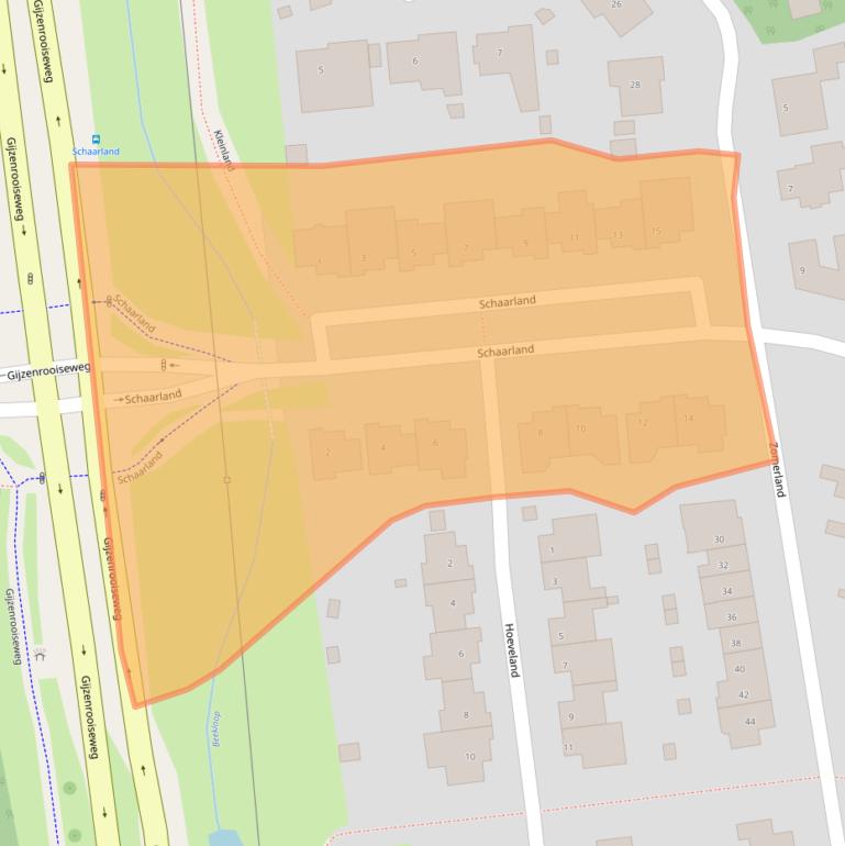 Kaart van postcodegebied 5663JR.