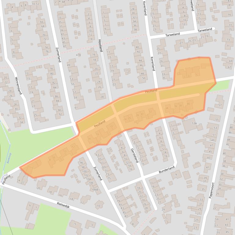 Kaart van postcodegebied 5663JZ.