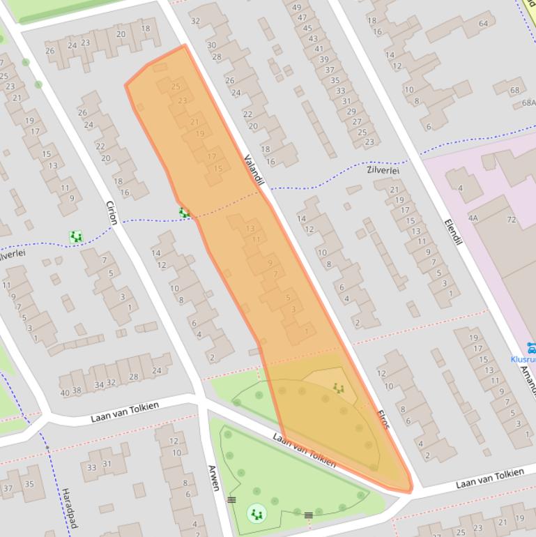 Kaart van postcodegebied 5663RE.