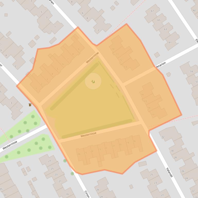 Kaart van postcodegebied 5663RH.