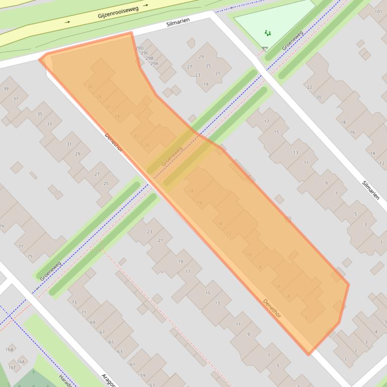 Kaart van postcodegebied 5663RM.