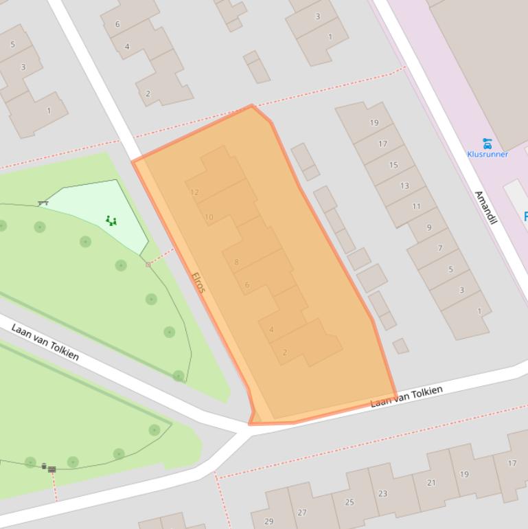 Kaart van postcodegebied 5663RV.