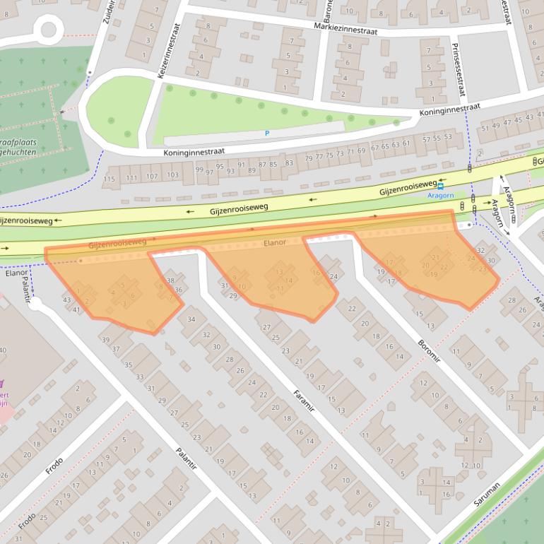 Kaart van postcodegebied 5663SB.