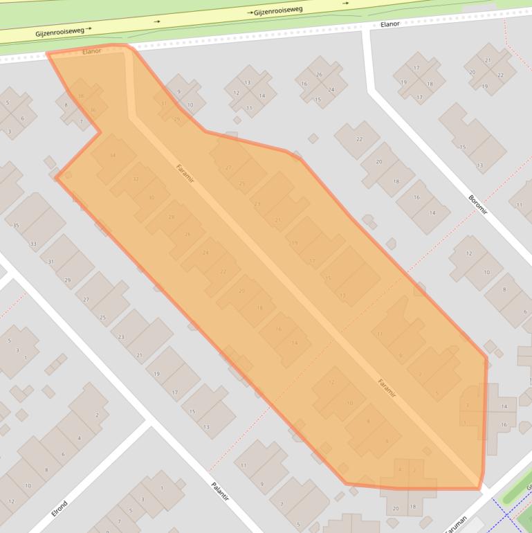 Kaart van postcodegebied 5663SH.