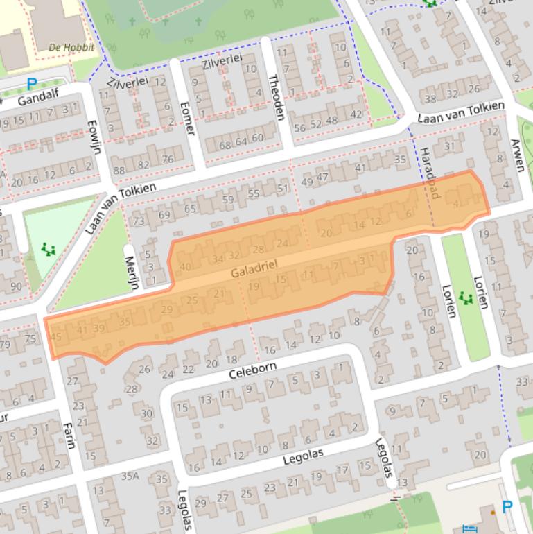 Kaart van postcodegebied 5663SN.