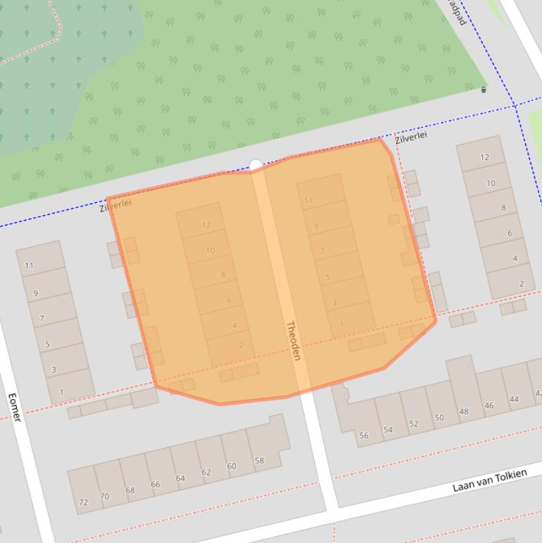 Kaart van postcodegebied 5663SZ.