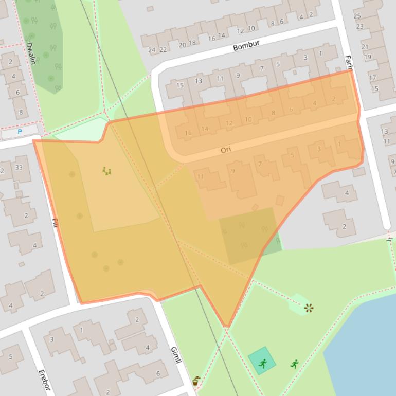 Kaart van postcodegebied 5663TD.