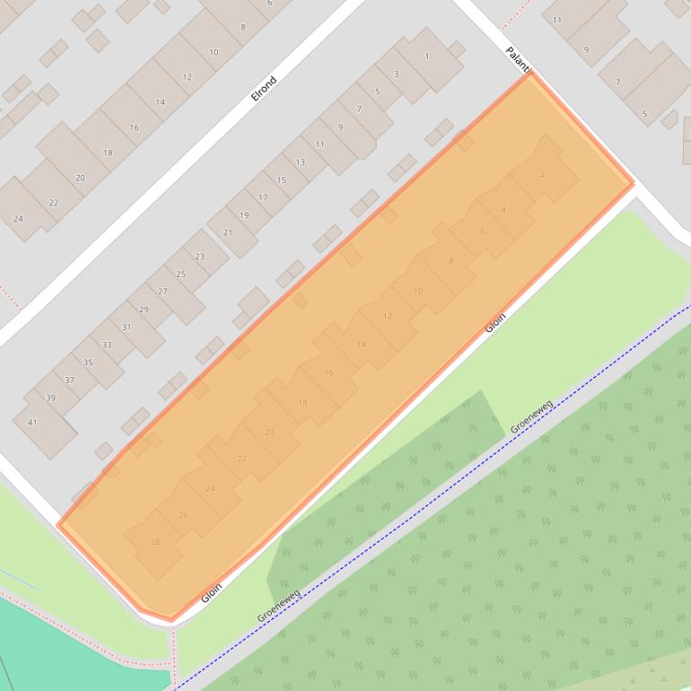 Kaart van postcodegebied 5663TG.