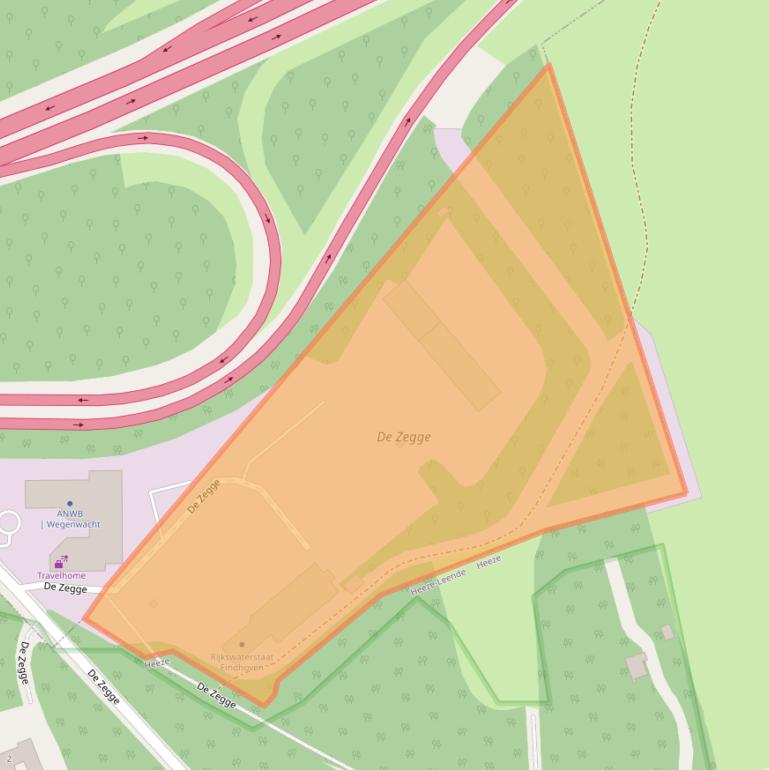 Kaart van postcodegebied 5664EZ.