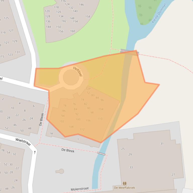 Kaart van postcodegebied 5664GR.