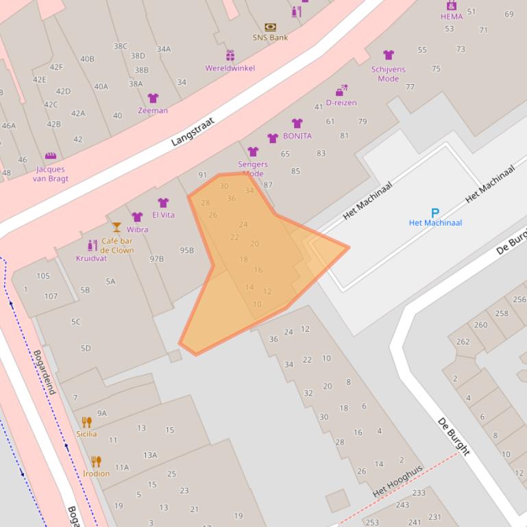 Kaart van postcodegebied 5664GW.