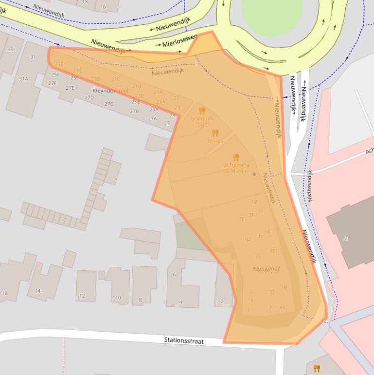 Kaart van postcodegebied 5664HA.
