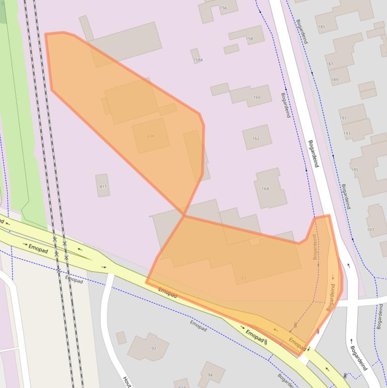 Kaart van postcodegebied 5664PN.