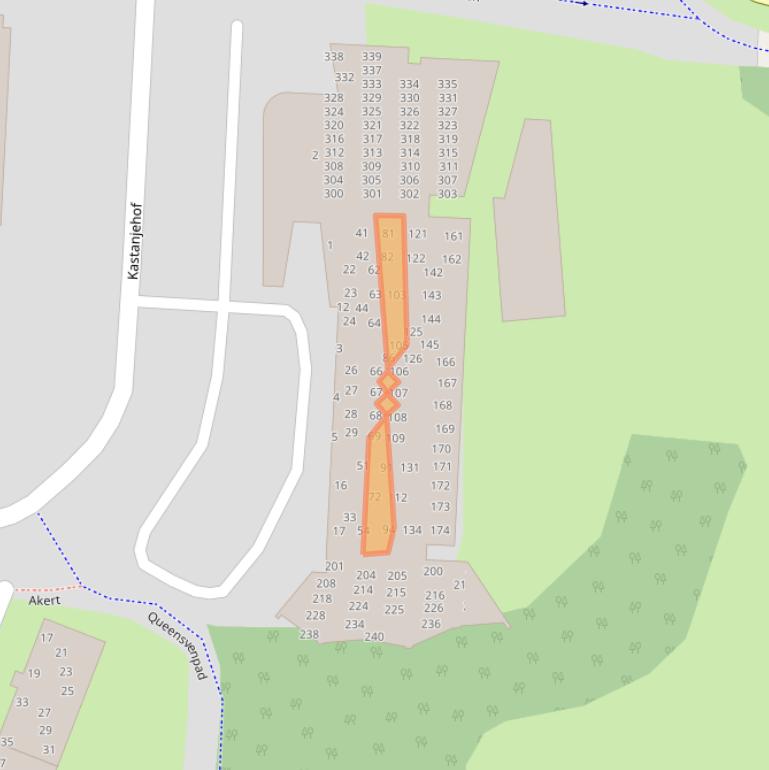 Kaart van postcodegebied 5664RV.