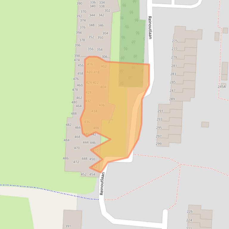 Kaart van postcodegebied 5665AK.