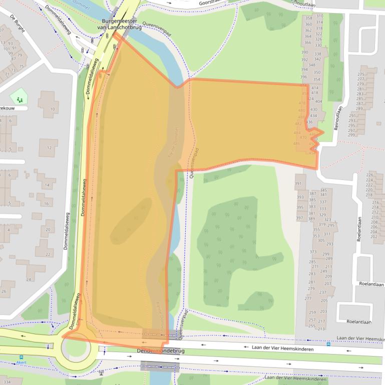 Kaart van postcodegebied 5665AL.