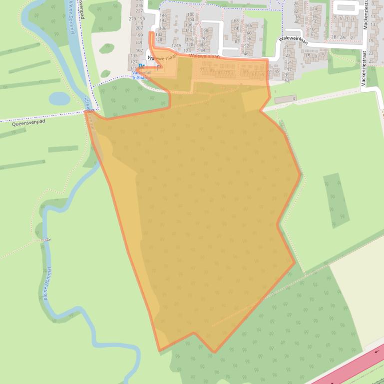 Kaart van postcodegebied 5665CG.