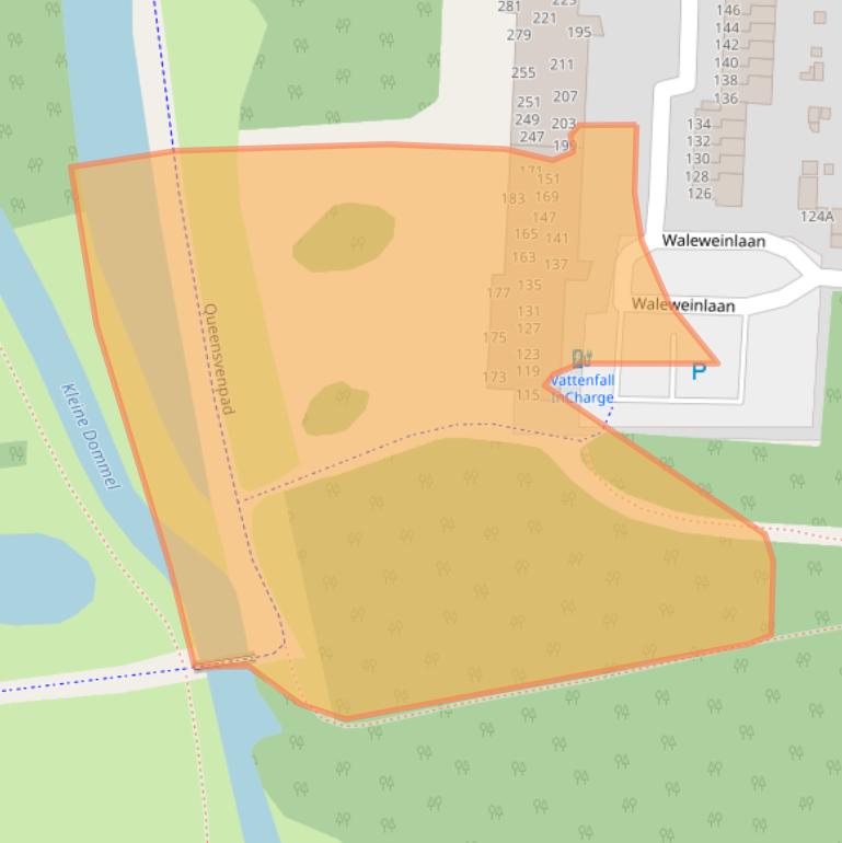 Kaart van postcodegebied 5665CH.