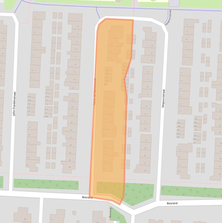 Kaart van postcodegebied 5665GK.