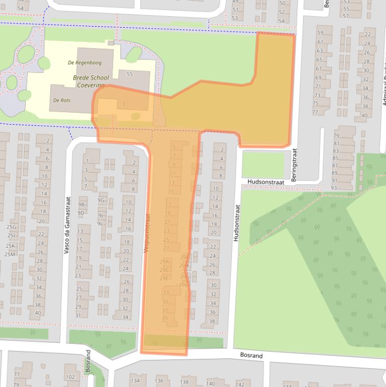 Kaart van postcodegebied 5665GM.