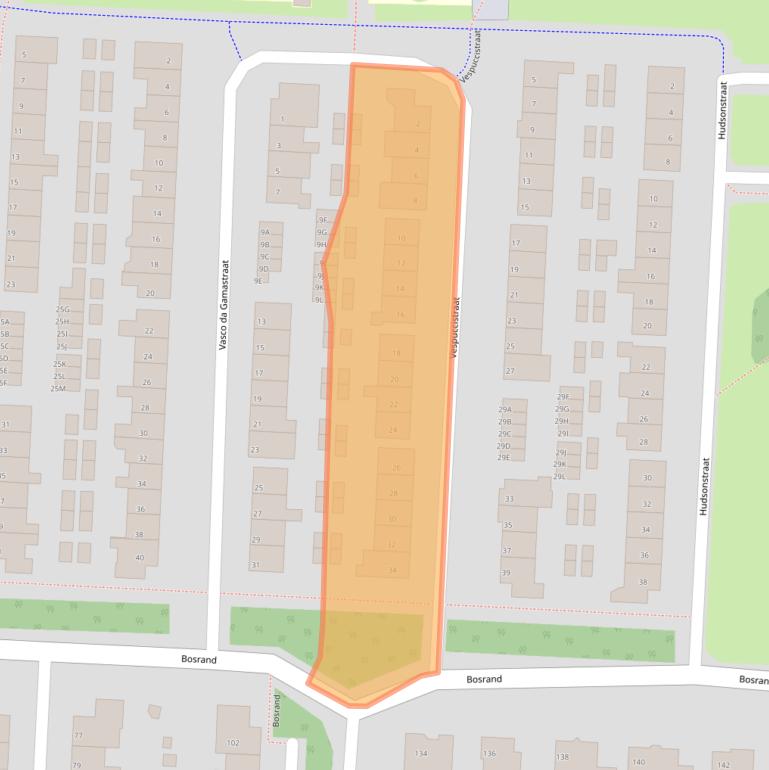 Kaart van postcodegebied 5665GN.