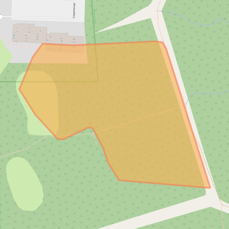 Kaart van postcodegebied 5665HW.