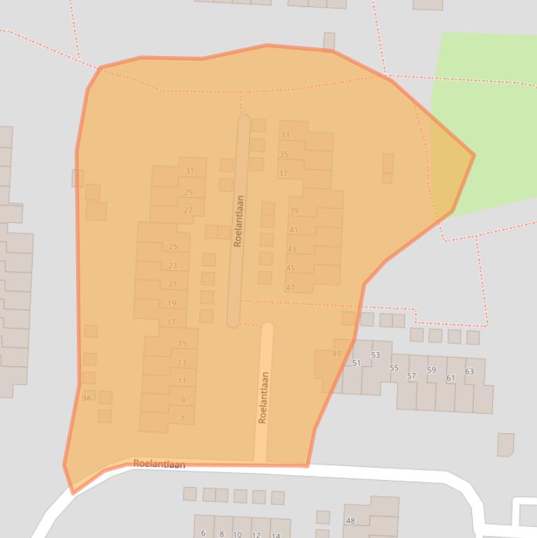 Kaart van postcodegebied 5665PA.