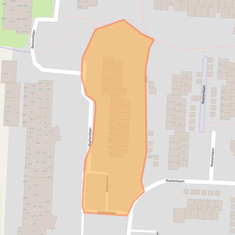 Kaart van postcodegebied 5665PT.