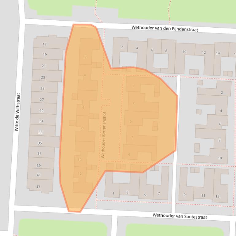 Kaart van postcodegebied 5665SE.