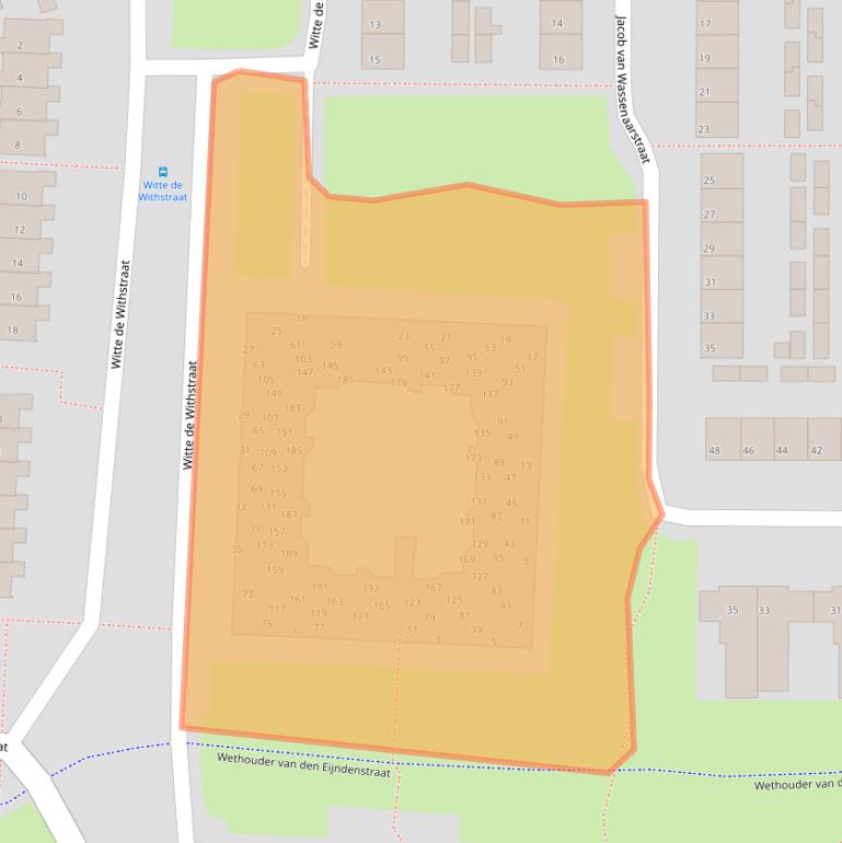 Kaart van postcodegebied 5665SK.