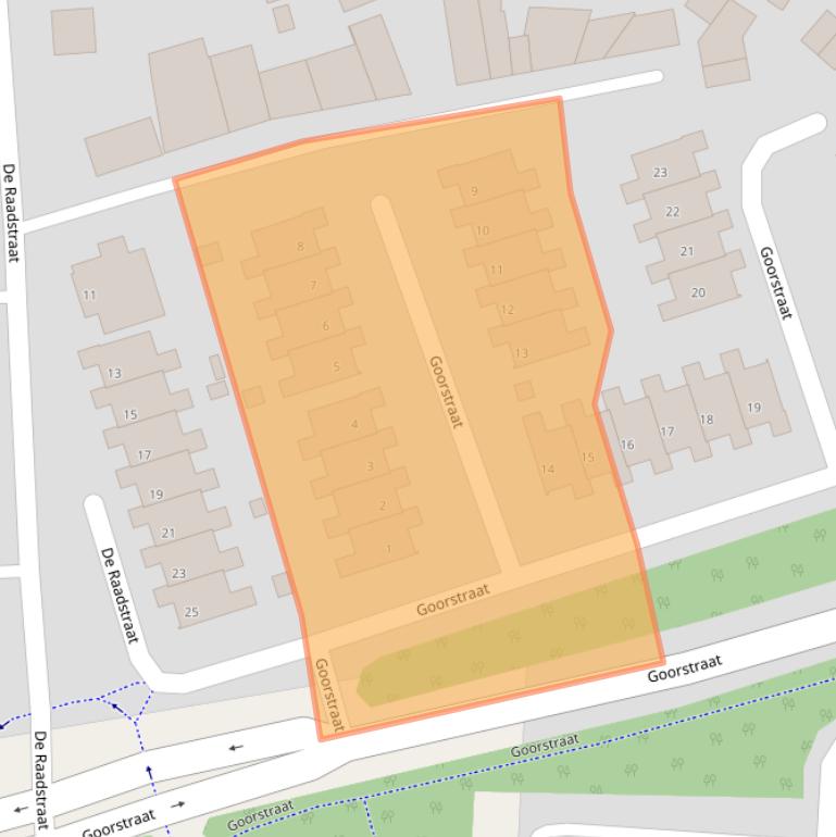 Kaart van postcodegebied 5666EB.