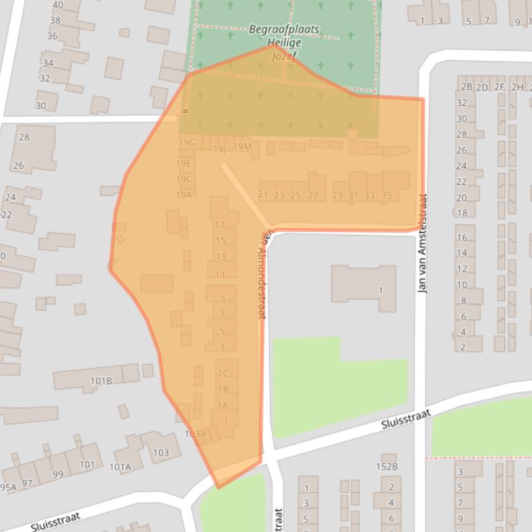 Kaart van postcodegebied 5666GC.