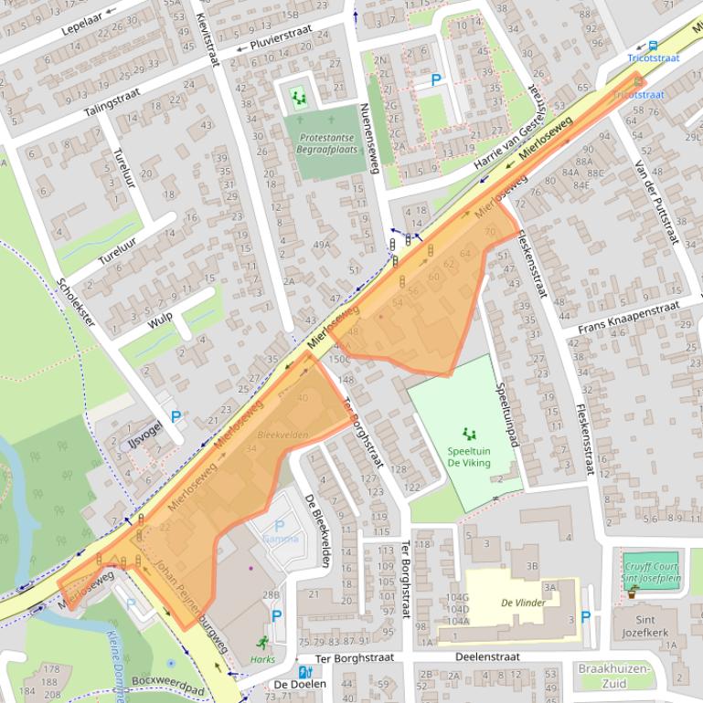 Kaart van postcodegebied 5666KA.