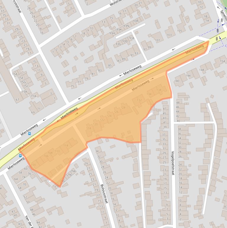 Kaart van postcodegebied 5666KC.