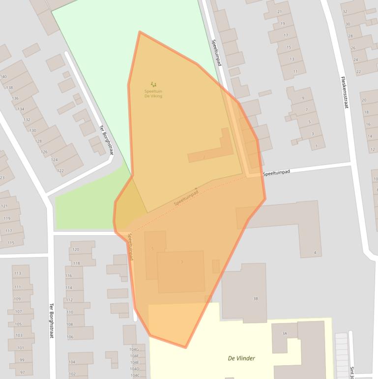 Kaart van postcodegebied 5666TD.
