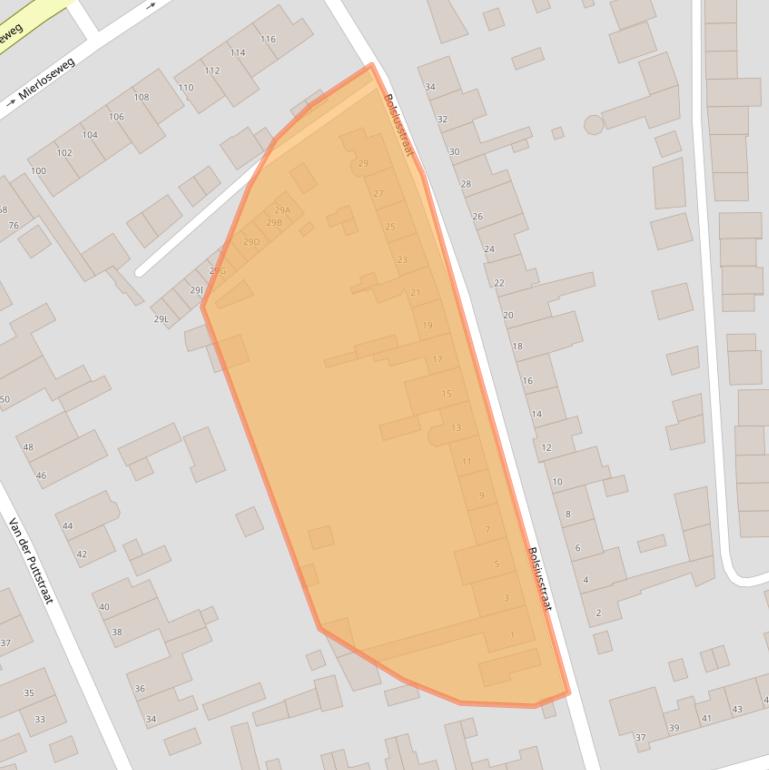 Kaart van postcodegebied 5666TP.