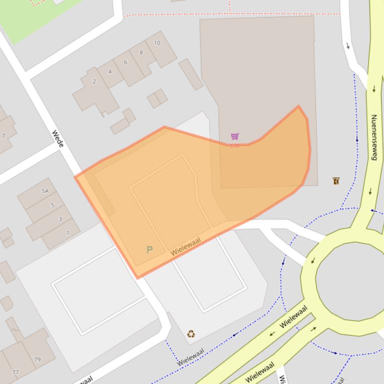 Kaart van postcodegebied 5667AC.