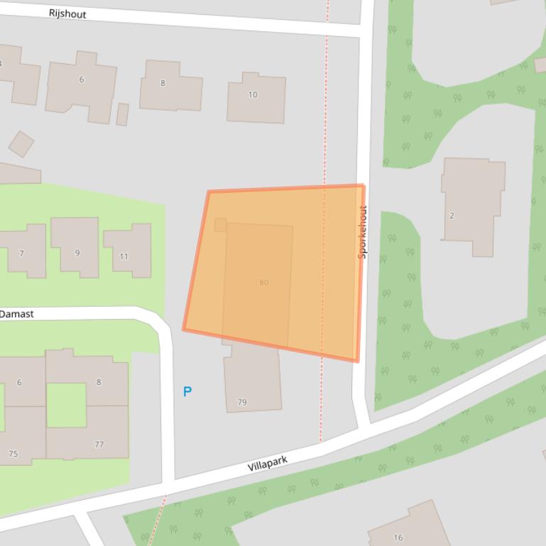 Kaart van postcodegebied 5667JH.