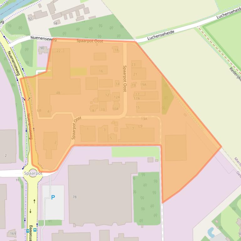 Kaart van postcodegebied 5667KT.