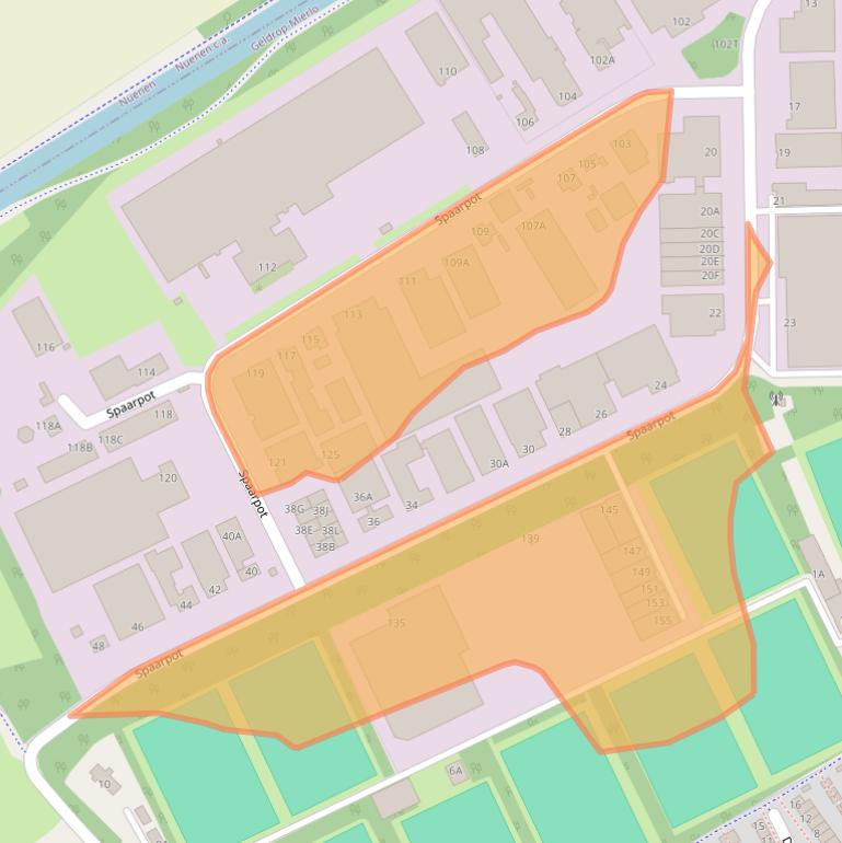 Kaart van postcodegebied 5667KW.