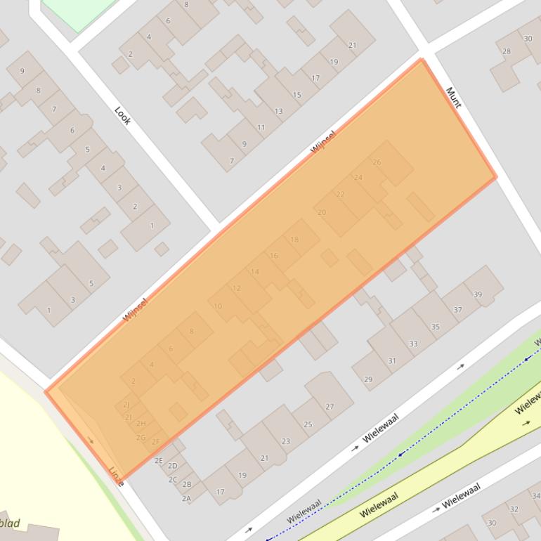 Kaart van postcodegebied 5667LK.