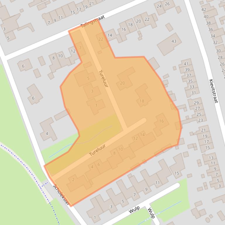 Kaart van postcodegebied 5667PE.