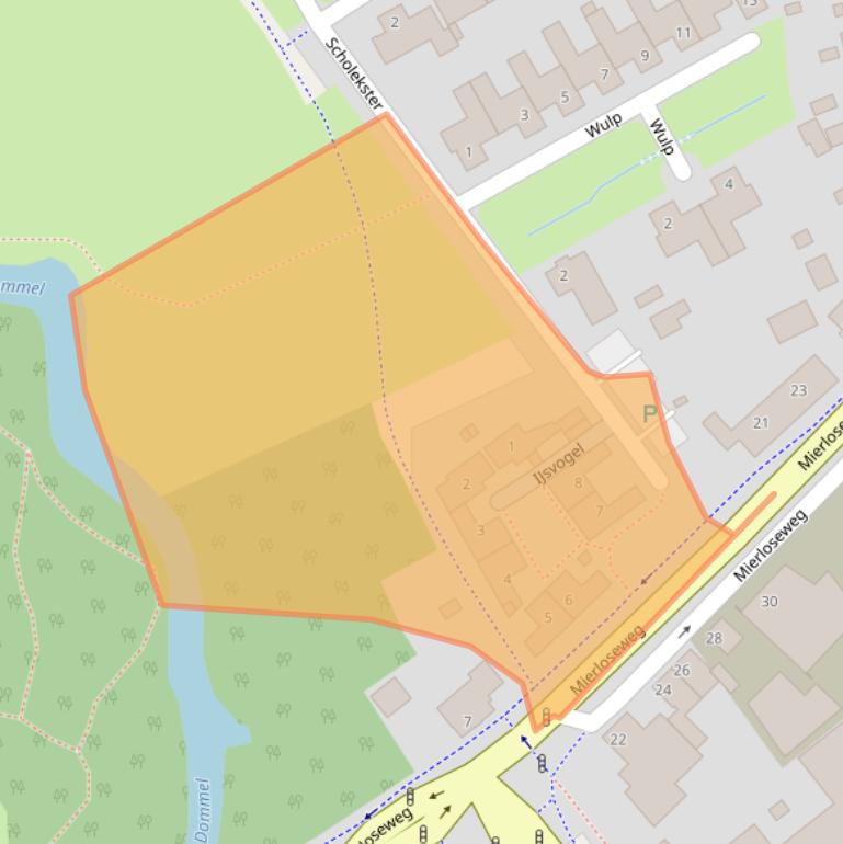 Kaart van postcodegebied 5667PH.