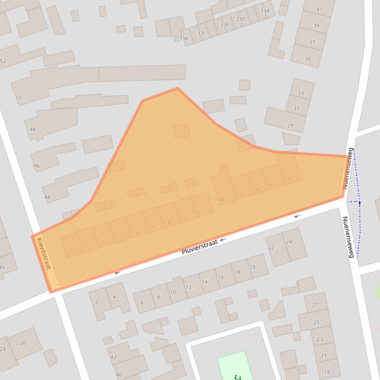 Kaart van postcodegebied 5667PX.