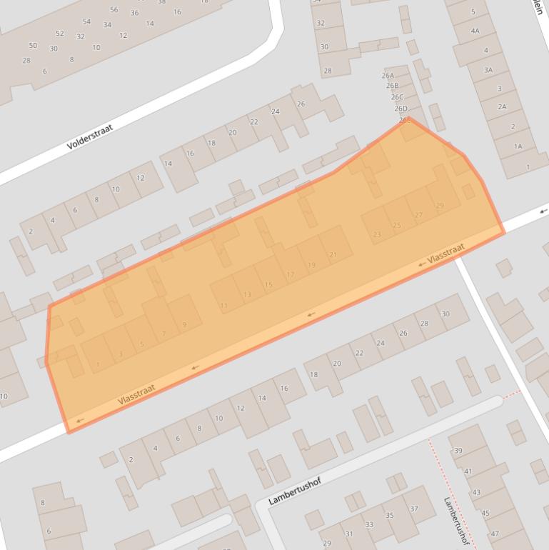 Kaart van postcodegebied 5667RV.