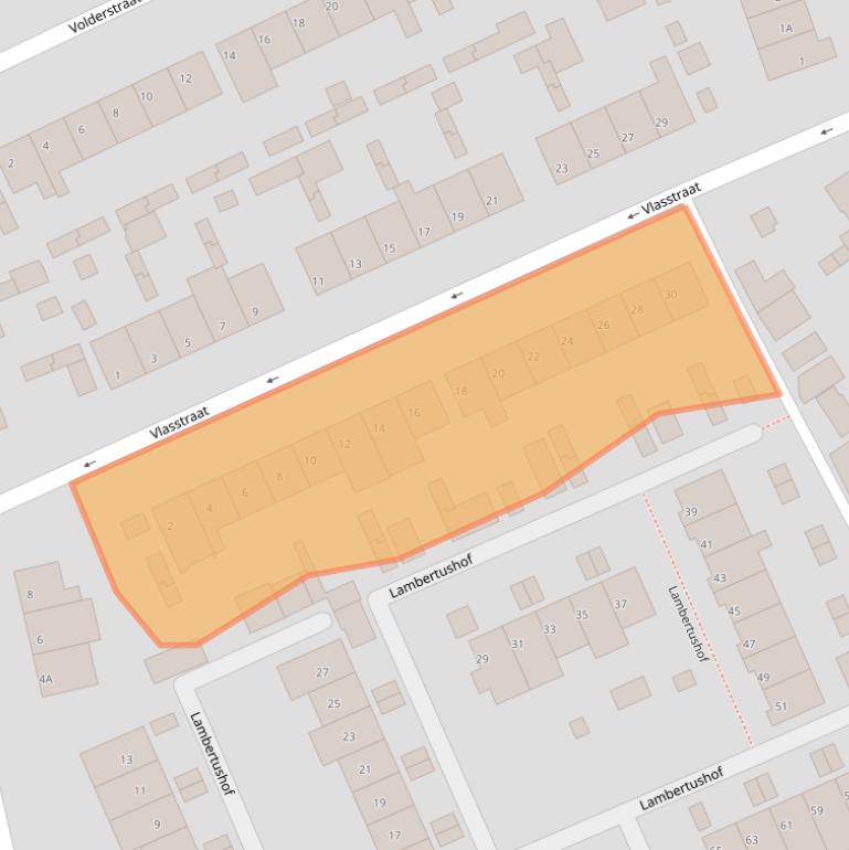 Kaart van postcodegebied 5667RW.