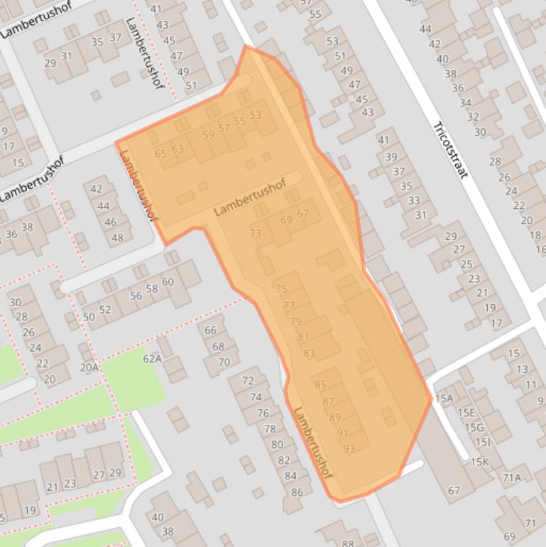 Kaart van postcodegebied 5667SC.