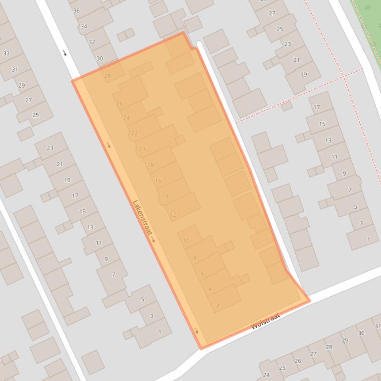 Kaart van postcodegebied 5667TP.