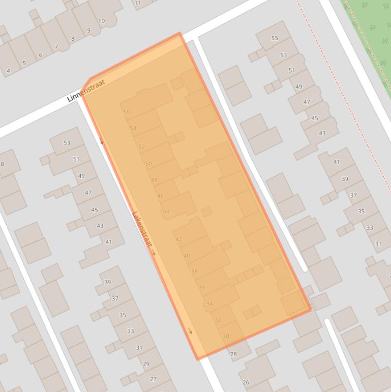 Kaart van postcodegebied 5667TR.